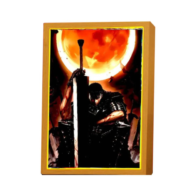 Berserk LED Light Photo Frame - إطار